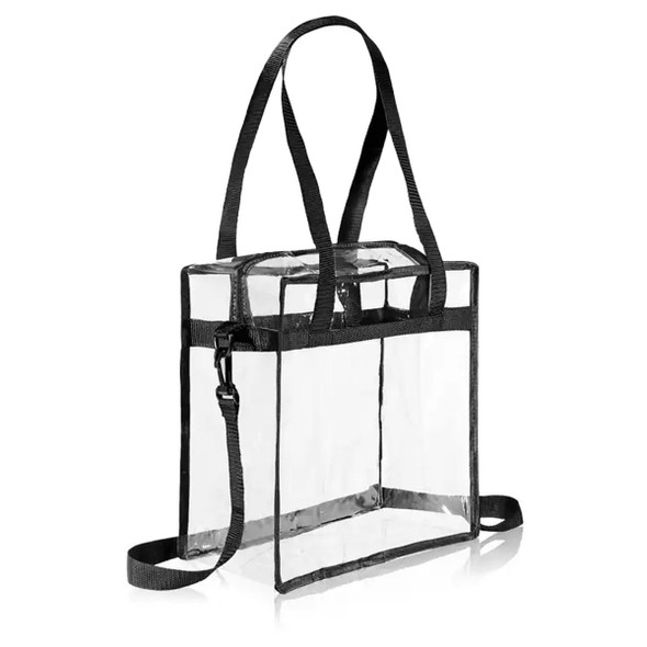 Stadium Approved Clear Tote Bag with Straps product image