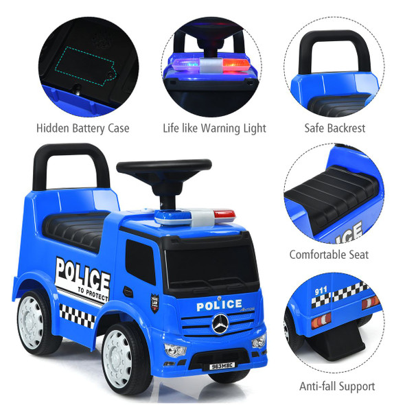 Kids' Ride-On Push Police Car  product image
