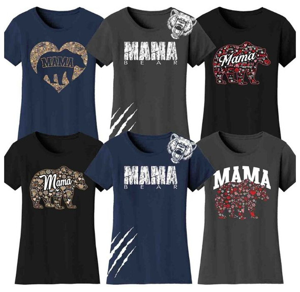 Women's Mama Bear T-Shirt product image