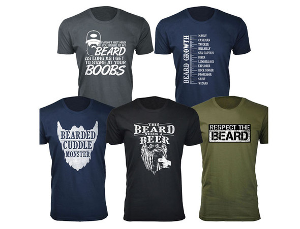 Men's Beard Humor T-shirts product image