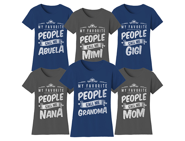 Women’s "My Favorite People Call Me" T-Shirt product image