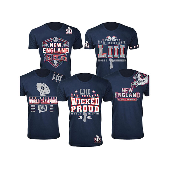 Men’s Football Champions New England T-Shirts product image