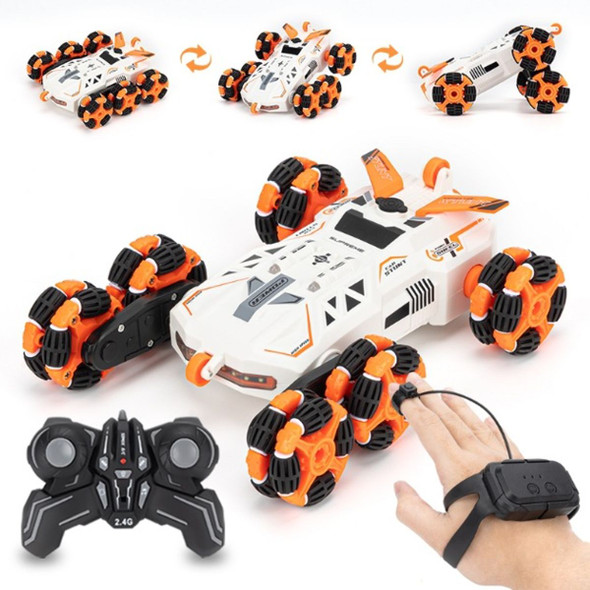 Gesture Sensing Stunt Rc Cars,2.4Ghz Rechargeable Racing Drift Hand Remote Control Clamber Car,Toy for Kids 8+Year Old Birthday Gifts Ideas for Boys & Girl(Orange) product image