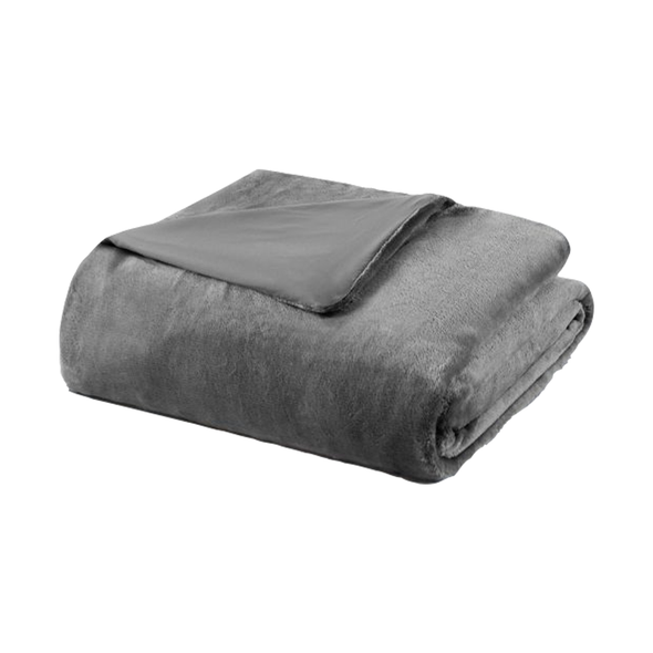 Bibb Home 12-Pound Weighted Blanket with Reversible Cover product image