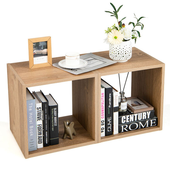 Stackable Storage Cube Free-standing Storage Organizer (2-Pack) product image