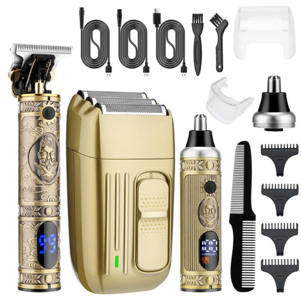 Hair Trimmer Clippers for Men Nose Hair Trimmer Shaver Set Electric Shaver Razor for Hair Cutting Grooming Kit product image