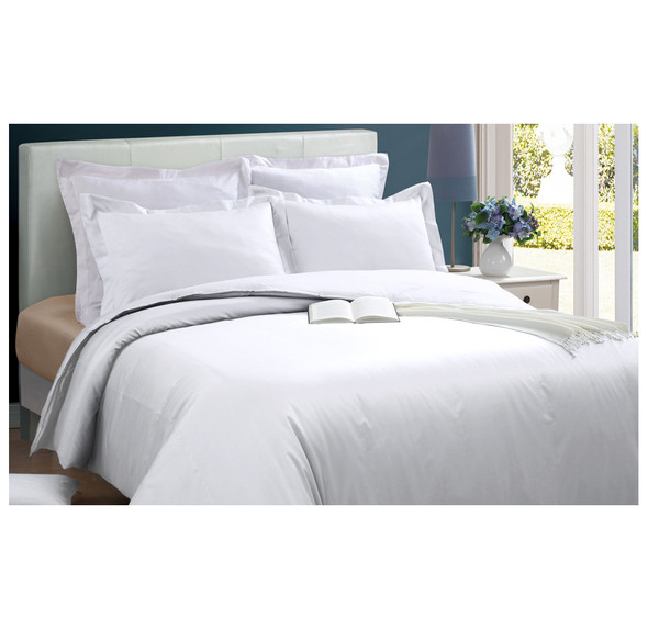 Oversized Cotton 3-Piece Duvet Cover Set product image