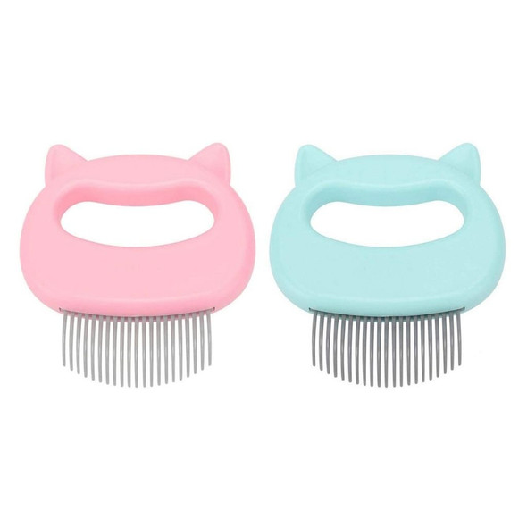 Pet Hair Removal Massaging Shell Comb (2-Pack) product image