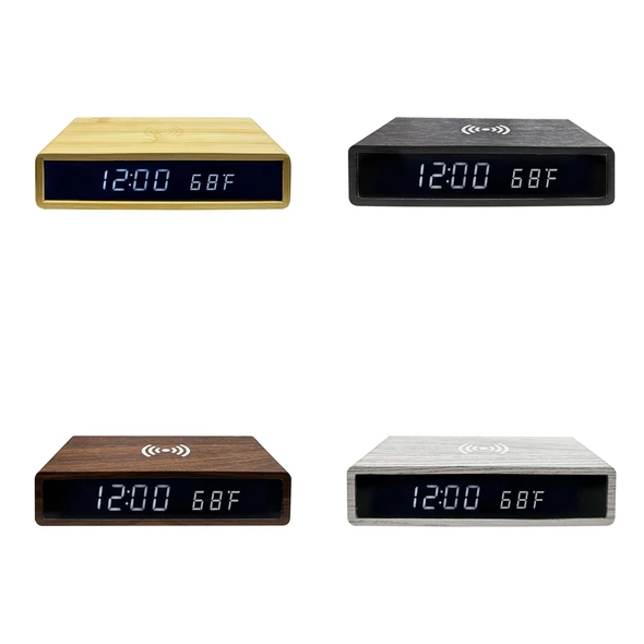 Zummy Wireless Charger Clock with LED product image
