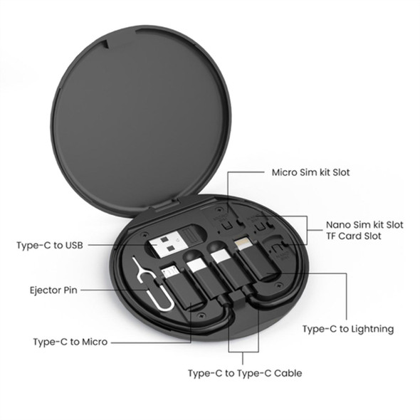 Zummy Multifunction Cable Set with USB Type C Cable product image