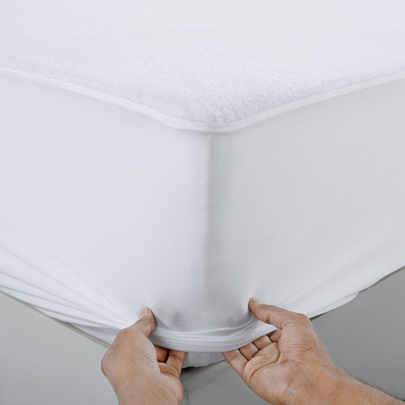 Waterproof Fitted Terry Mattress Protector product image