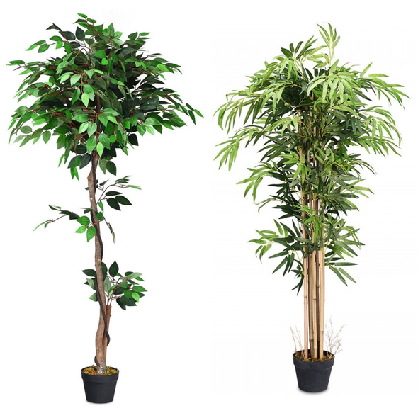 4 to 6-Foot Artificial Plants (4 Options) product image