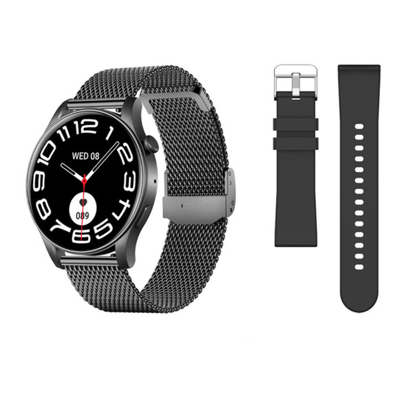 Smartwatch for Men 1.43" Touchscreen Smart Watch Answer/Make Call with  Sleep Monitor 100+ Sports Modes Fitness Tracker for Android iOS(1Pack-Black) product image