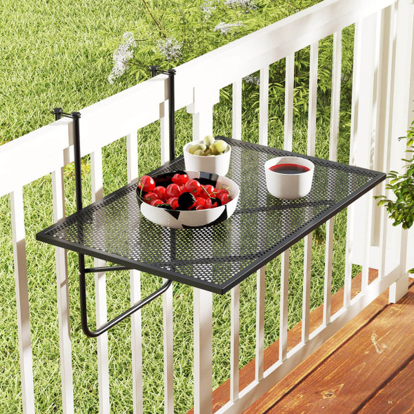 Balcony Railing Table with Folding Deck Tab product image