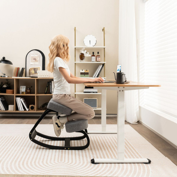 Rocking Ergonomic Kneeling Chair with Padded Cushion product image