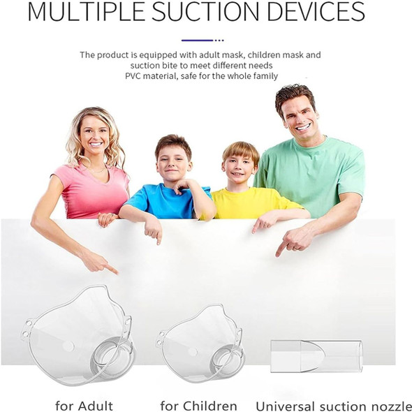 Portable Nebulizer, Effective Handheld Mesh Nebulizer Machine for Kids Teens, Breathing Machine Nebulizer Inhaler Home Use Travel Friendly product image
