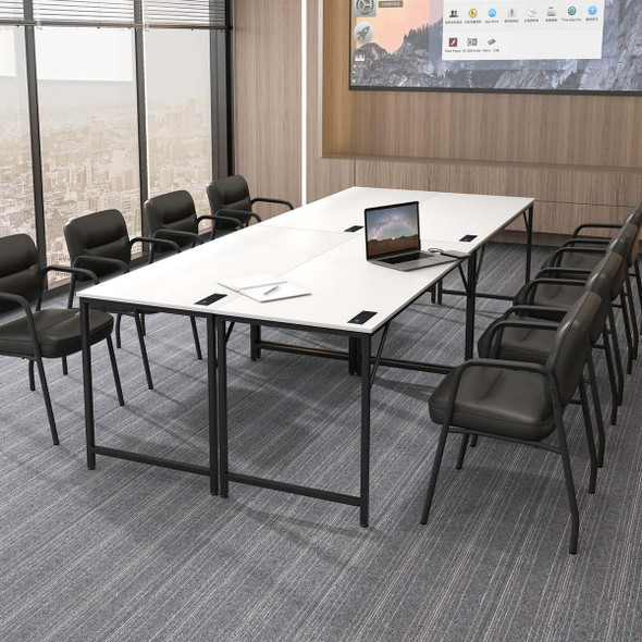 60-Inch Computer Desk with Charging Station & Storage Bag (2 to 6-Pack) product image