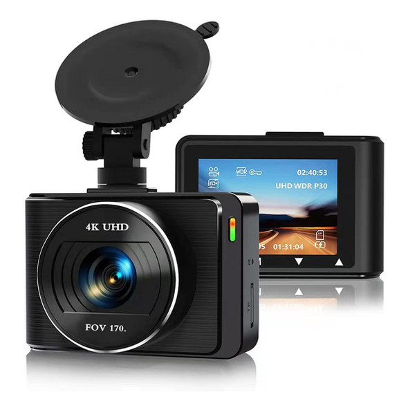 Dash Cam, 4K/1080p Front and Rear Dash Cam with Built-in WiFi, 2.5 Inch Full HD IPS Screen, Dash Cam for Cars product image