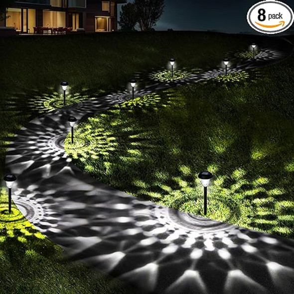 Ultra Bright Outdoor Solar Lights (8-Pack) product image