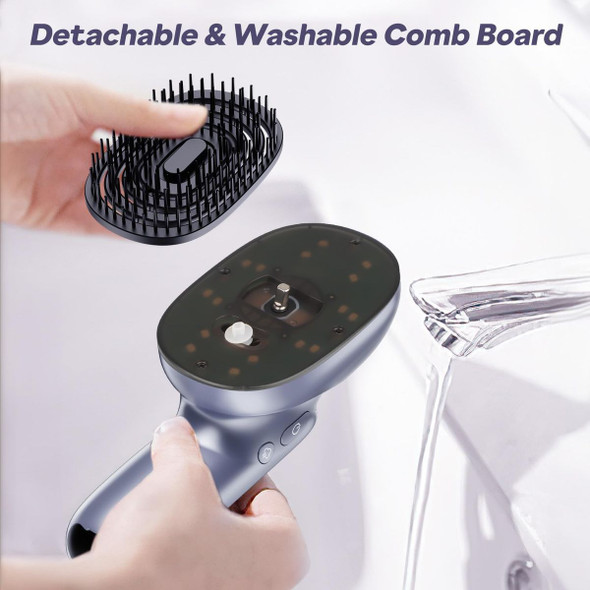 Electric Scalp Massager 3 in 1 Handheld Hair Growth Comb Portable Cordless Hair Oil Applicator Brush product image