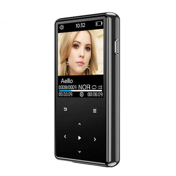 Portable MP3 Player with Bluetooth 1.8 inch LCD Touch Screen Built in 32GB HiFi Sound Recorder Supports Video Playbak with FM E-book product image