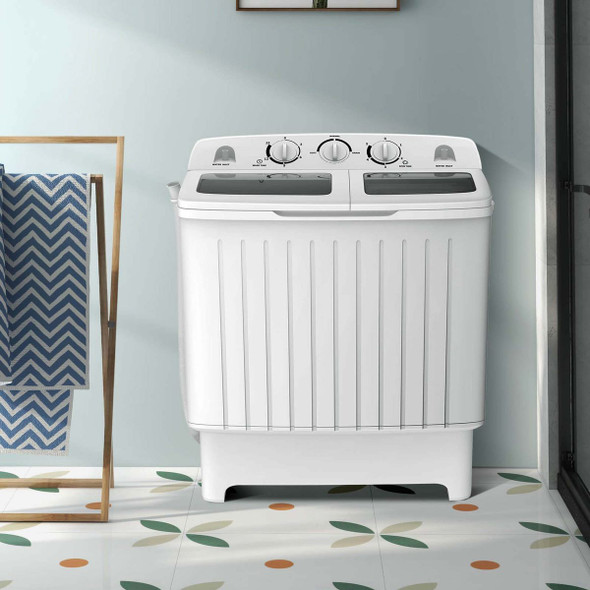 Portable Twin-Tub Compact Washing Machine  product image