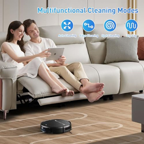 Robot Vacuum and Mop Combo with Wi-Fi and App product image