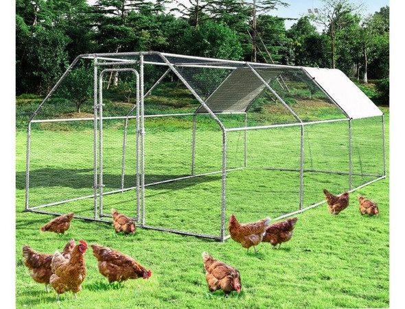Large Shaded Walk-in Chicken Coop Run product image