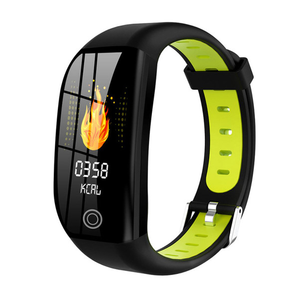 Fitness Watch ,Bluetooth Smart Bracelet Sleep Tracker, IP68 Waterproof Smart Watch with Pedometer, Activity Tracker for Men Women,Black and Green product image