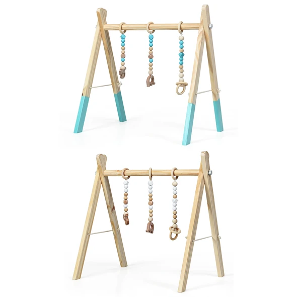 Wooden Baby Play Centers with 3 Hanging Toys product image