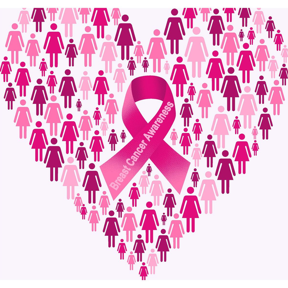 50 x 70-Inch Cancer Awareness Throw Blanket product image