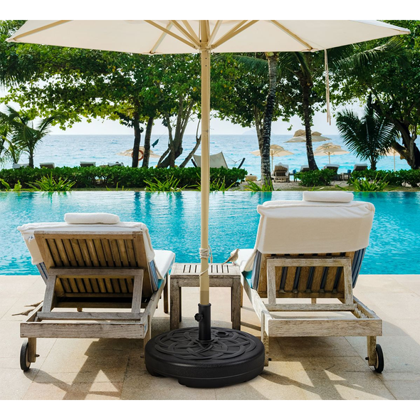 22-Inch Fillable Heavy-Duty Round Patio Umbrella Base Stand product image