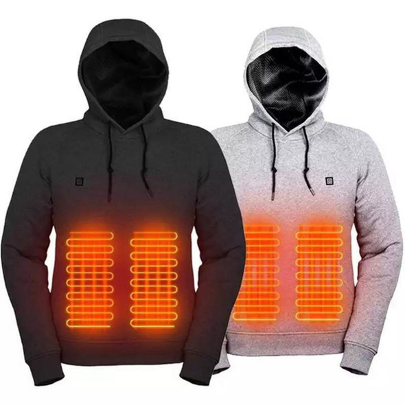 USB-Heated Pullover Hoodie (Requires Power Bank) product image
