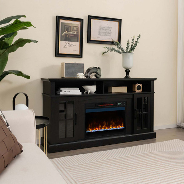 23" Infrared Quartz Electric Fireplace Insert with Remote Control product image