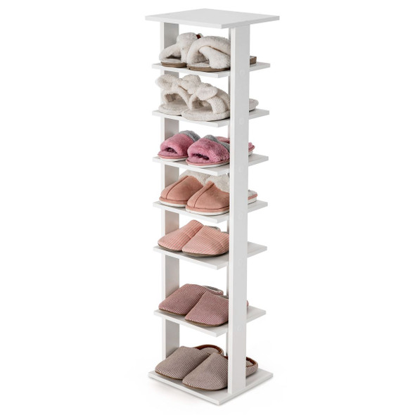 7-Tier Wooden Multi-Shoe Storage Stand and Organizer product image