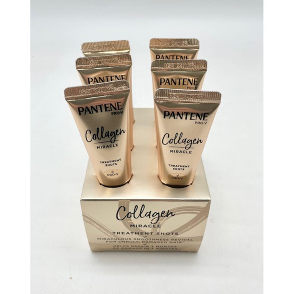 Pantene Pro-V Collagen Miracle Treatment Shots, 12mL (6-Pack) product image