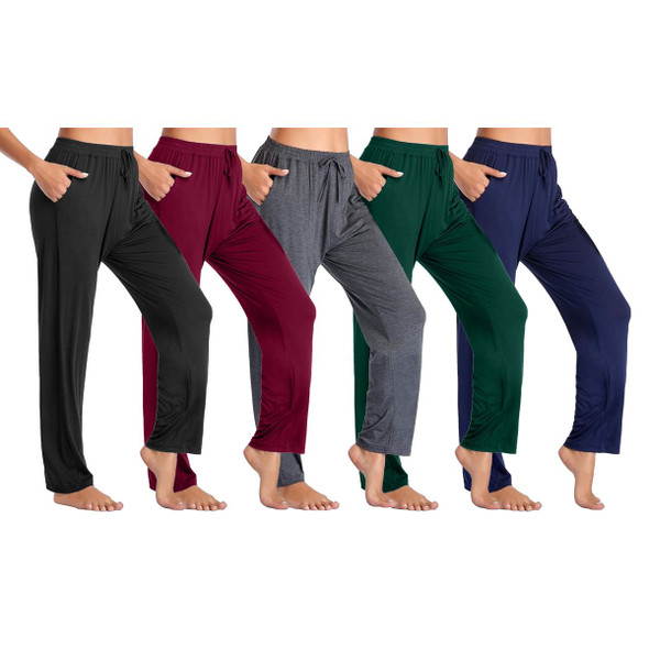 Women's Loose-Fit Lounge Pants (1- or 3-Pack) product image