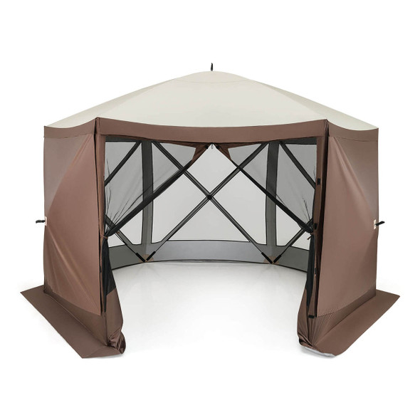 11.5 x 11.5-Foot Pop-up Gazebo with Mesh Netting Walls  product image
