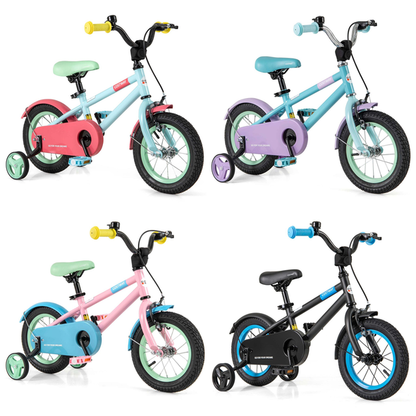 Kids' 12-Inch Bike with Adjustable Seat & Handlebar product image