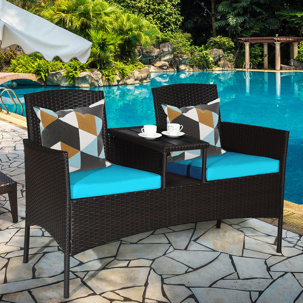 Patio Rattan Conversation Set product image