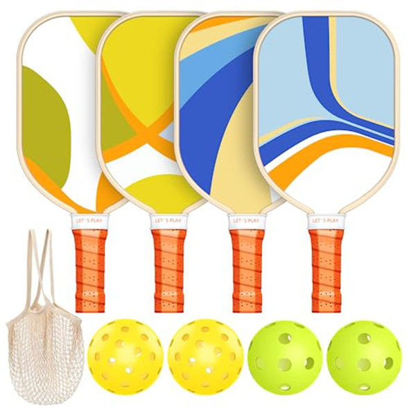 Sprypals Pickleball Set with Paddles, Balls, and Bag product image