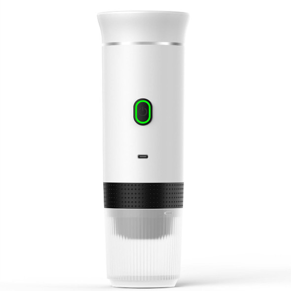 Portable Electric Espresso Mini Machine, Coffee Maker with Ground Coffee and NS Capsule for Machine, Perfect for Hiking,Camping,Office(White) product image