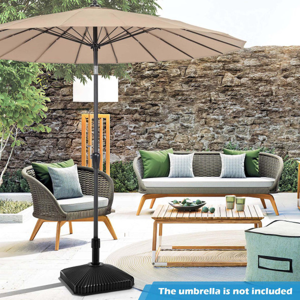 22" Square Umbrella Base with Refillable Reservoir  product image