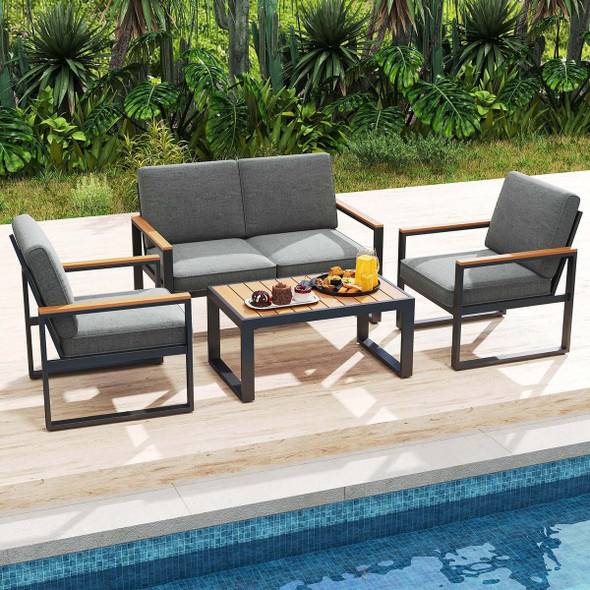 4-Piece Aluminum Patio Furniture Set  product image