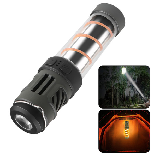 Portable LED Rechargeable Camping Lantern,LED Flashlight Survival Kits for Indoor Outdoor Home Emergency Light Outages Hiking Hurricane product image