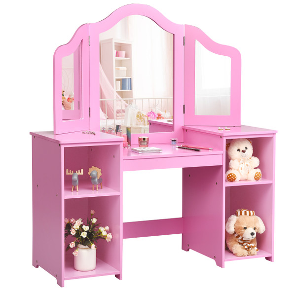Kids Tri- Folding Vanity Table product image