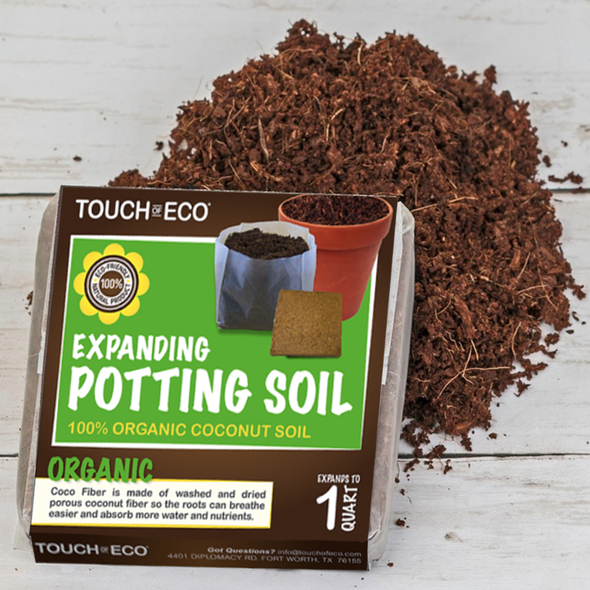 Organic & Natural Coco Fiber Expanding Soil (4- or 10-Pack) product image