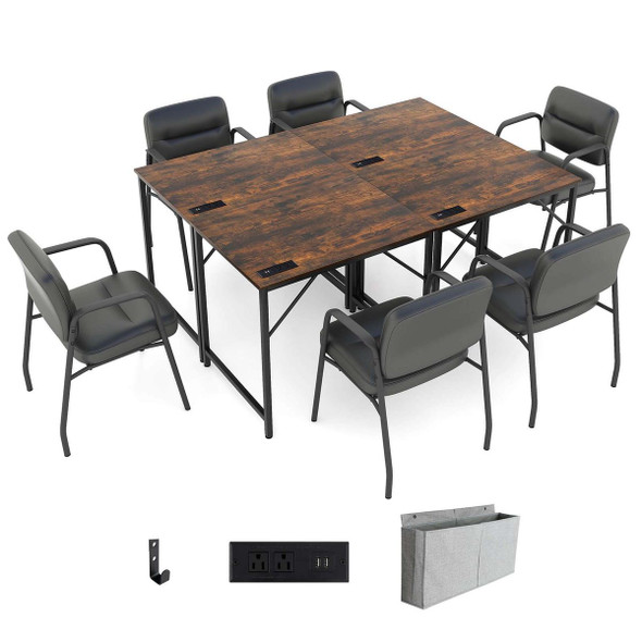 32" Meeting Room Desk with Charging Station (Set of 1, 2, 4, or 6) product image