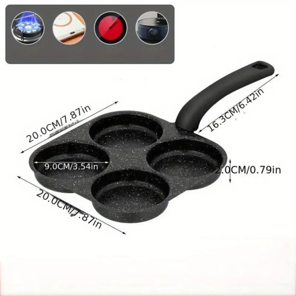 Cast Iron Egg Boiler and Non-Stick Frying Pan  product image