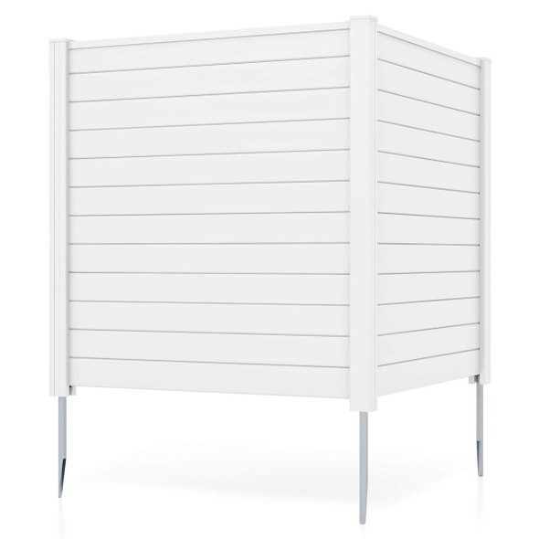 48"L x 48"H Outdoor Privacy Fence Panels with Metal Ground Stakes product image